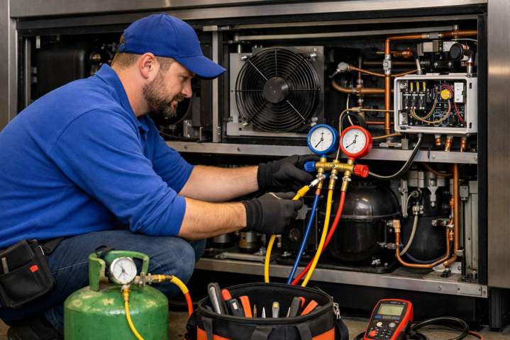 Dépannage d'équipements de réfrigération commerciale Saint-André-Avellin
