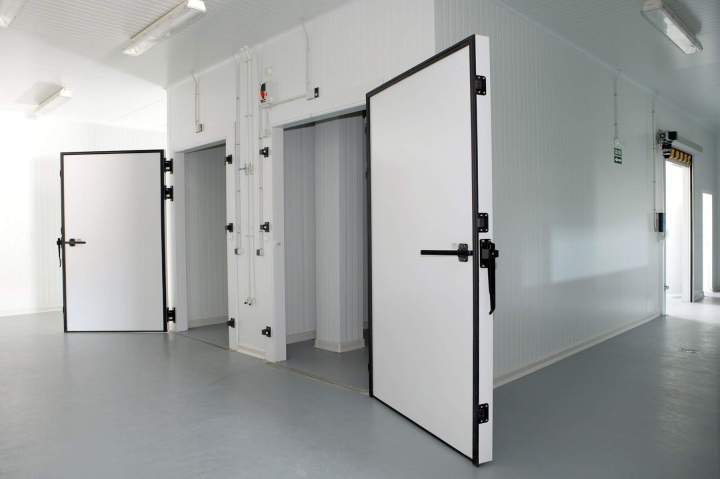 Installation de chambre congelée, Thurso